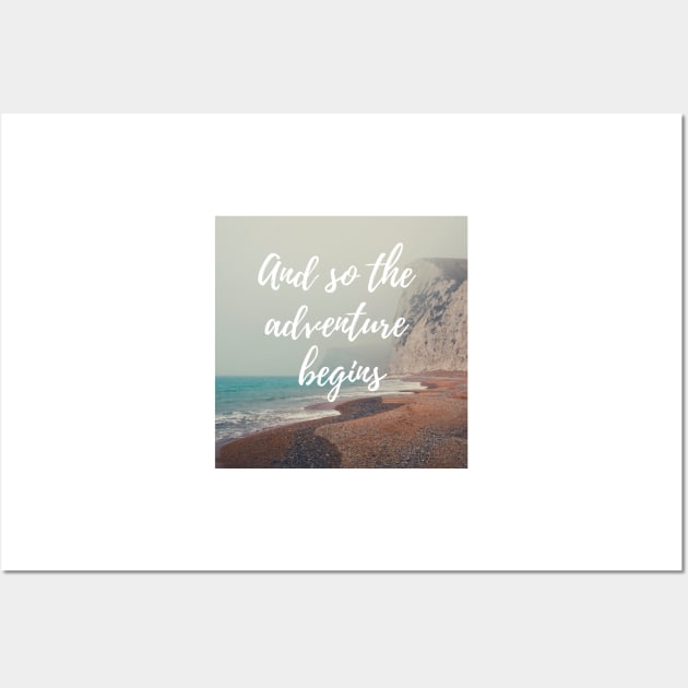And so the adventure begins Wall Art by MyCraftyNell